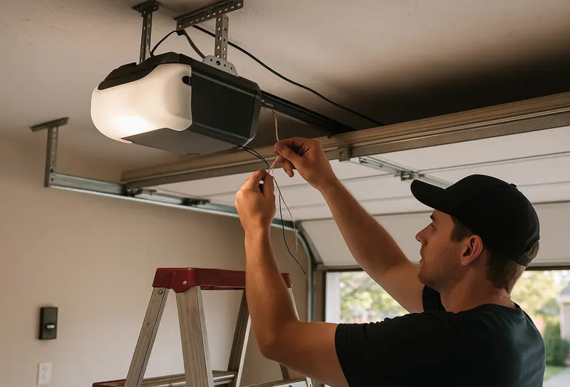 Off Track Door Repair in Gibsonton